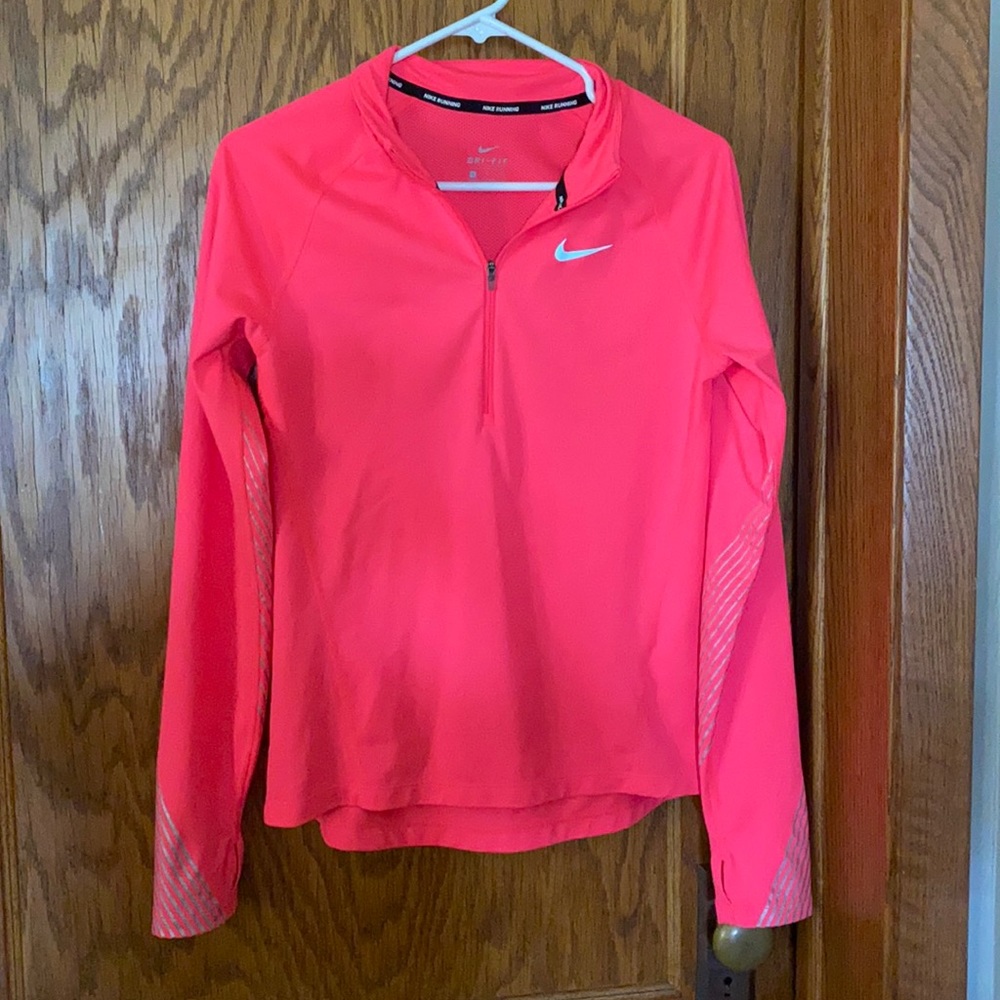 Nike Pink Half zip size: Small